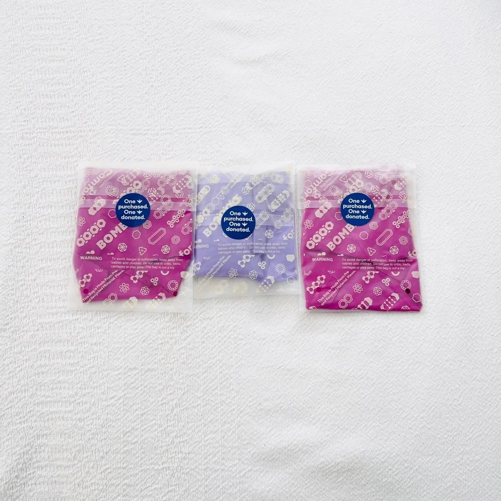 NWT Bombas 3 Pack Bundle Underwear Thong Panties “ No Show “ Size 1X